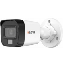 iFLOW F-AC-2152M(2.8mm) Value 3К (5Мп 16:9) уличная цилиндрическая HD-TVI камера с гибридной подсветкой ИК/LED до 30/20м и встроенным микрофоном (AoC)