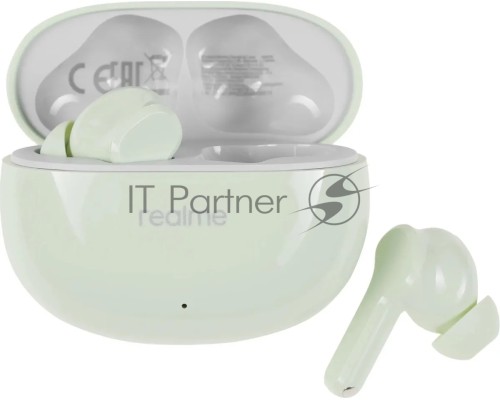 Гарнитура внутриканальные Realme Buds T110 зеленый беспроводные bluetooth в ушной раковине (631206000020)