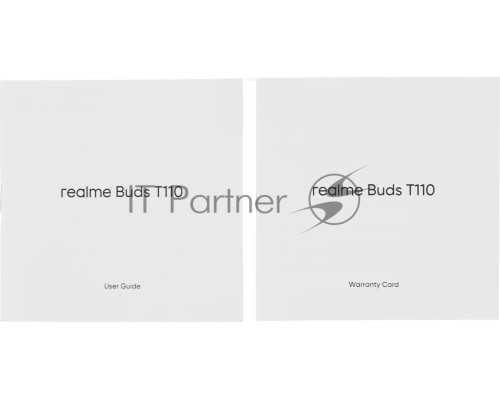 Гарнитура внутриканальные Realme Buds T110 зеленый беспроводные bluetooth в ушной раковине (631206000020)