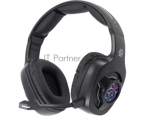 Наушники с микрофоном Оклик HS-L575G черный накладные BT оголовье (1895253)