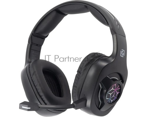 Наушники с микрофоном Оклик HS-L575G черный накладные BT оголовье (1895253)
