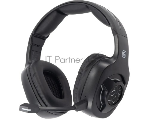 Наушники с микрофоном Оклик HS-L575G черный накладные BT оголовье (1895253)