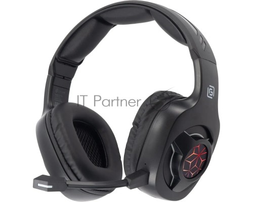 Наушники с микрофоном Оклик HS-L575G черный накладные BT оголовье (1895253)