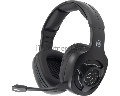 Наушники с микрофоном Оклик HS-L575G черный накладные BT оголовье (1895253)