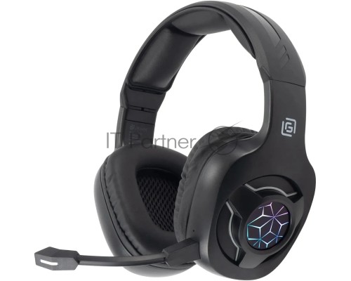 Наушники с микрофоном Оклик HS-L575G черный накладные BT оголовье (1895253)