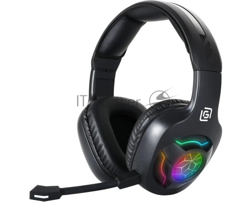 Наушники с микрофоном Оклик HS-L575G черный накладные BT оголовье (1895253)