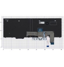 Клавиатура для ноутбука Lenovo Thinkpad T15p P15v черная