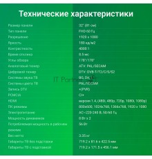 Телевизор Digma 32