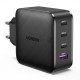 Сетевое зарядное устройство USB A + 3 USB C 65W GaN Tech Fast Charger CD224-70774 Black (70774)