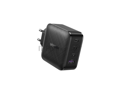 Сетевое зарядное устройство USB A + 3 USB C 65W GaN Tech Fast Charger CD224-70774 Black (70774)