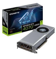 Видеокарта Gigabyte GV-N407TSAI TOP-16GD RTX4070Ti SUPER, HDMI, DP*3, 16G,D6X
