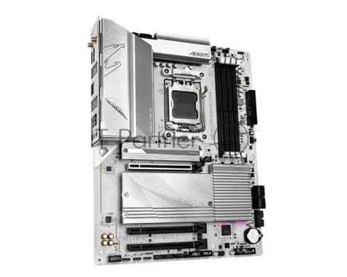 Материнская плата GIGABYTE B650 AORUS ELITE AX ICE, AM5, AMD B650, 4xDDR5, 4xSATA, 3xM.2, 1xPCI-E 4.0 x16, 1xHDMI, 1xDP, 1xUSB-C 3.2 Gen 2, 5xUSB-A 3.2 Gen 1, 2xUSB-A 3.2 Gen 2, 4xUSB-A 2.0, 1x 2.5Gb LAN, 3x3.5 мм, 7.1, ATX