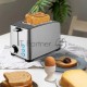 Тостер Kitfort КТ-6212 850Вт нержавеющая сталь