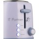 Тостер Kitfort КТ-6215 980Вт сиреневый