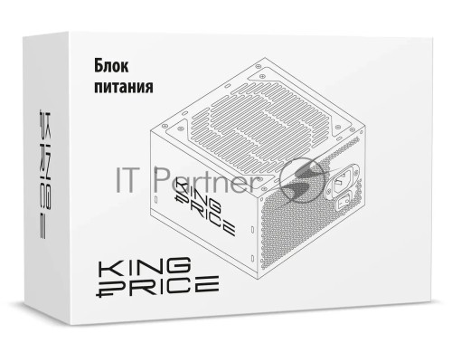 Блок питания KingPrice ATX 650W KPPSU650 (20+4pin) 120mm fan 4xSATA RTL
