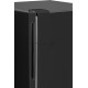 Морозильная камера Nordfrost DF 260NF BAP черный, 256л, 3 ящика