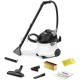 Пылесос моющий Karcher SE 5 *EU [1.081-230.0] белый/черный, 1000 Вт, уборка сухая/влажная, пылесборник контейнер/мешок, 4 л