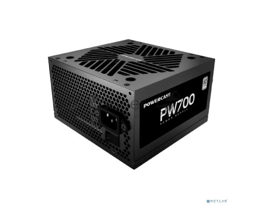 Блок питания Powercase PW700 (80 Plus, ATX 2.31, 700W, APFC, DC-DC, 120mm Fan) / PS-700W-DC