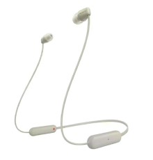 Sony WI-C100 бежевый беспроводные bluetooth шейный обод