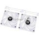 Вентилятор Thermaltake CT120 Sync ARGB белый 4-pin 25.8dB Ret (CL-F153-PL12SW-A)