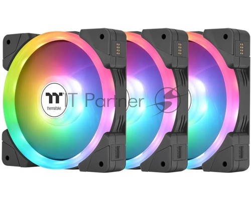 Вентилятор Thermaltake Swafan EX14 реверсивный ARGB 140x140x25mm черный/белый 4-pin 34.5-38.8dB Ret (CL-F168-PL14SW-A) Вентилятор Thermaltake Swafan EX14 реверсивный ARGB 140x140x25mm черный/белый 4-pin 34.5-38.8dB Ret (CL-F168-PL14SW-A)
