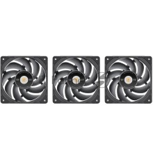 Вентилятор Thermaltake Toughfan EX14 Pro реверсивный 140x140x25mm черный 4-pin 31.6-34.1dB Ret (CL-F172-PL14BL-A)