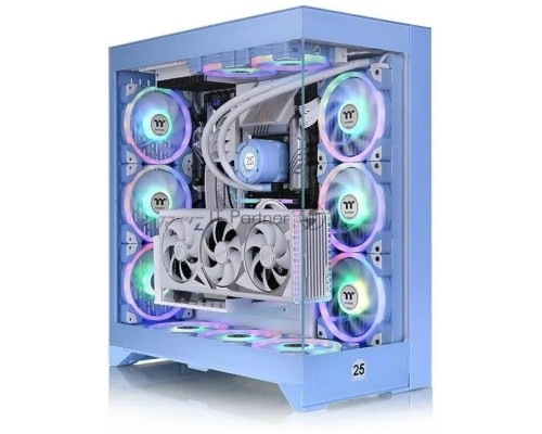 Корпус Thermaltake CTE E600MX Hydrangea синий без БП E-ATX 11x120mm 4x140mm 2xUSB3.0 audio bott PSU Корпус Thermaltake CTE E600MX Hydrangea синий без БП E-ATX 11x120mm 4x140mm 2xUSB3.0 audio bott PSU