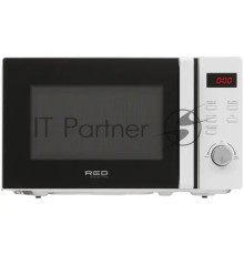 Микроволновая Печь Red Solution RM-2002D белый 20л 700Вт кнопки, поворотный механизм