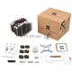 Устройство охлаждения(кулер) Thermalright Silver Arrow ITX-R Rev.A Soc-AM5/AM4/1151/1200/2066/2011/1700 4-pin 19-23dB Al+Cu 240W 630gr Ret (SILVER-ARROW-ITX-R-A)