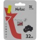 Карта памяти Netac P500 ECO 32GB MicroSDHC C10 up to 80MB/s, retail pack card only