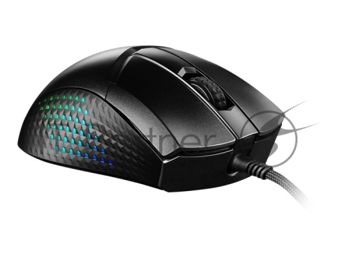Мышь проводная MSI Clutch GM51 Lightweight черный, 26000 dpi, USB, кнопки - 6