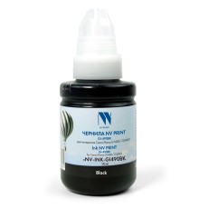Чернила NV PRINT GI-490BK для Canon Pixma G3400, G4400, G2400, G1400, G3410, G4410, G2410, G1410, G3411, G1411, G1416 (135 мл) Black совместимые
