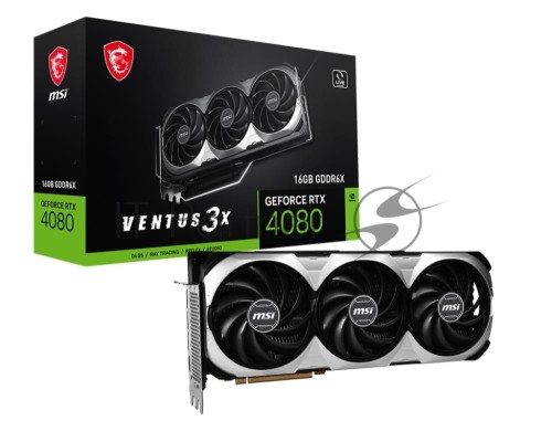 Видеокарта MSI PCIE16 RTX4080 SUPER 16GB 4080 SUPER 16G VENTUS 3X