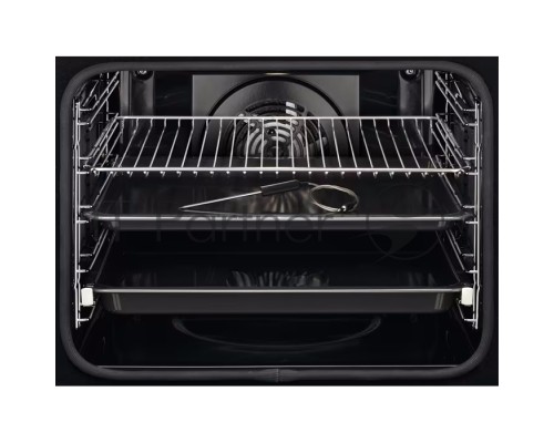 Электрический духовой шкаф Electrolux с конвекцией, приготовление на пару,объем 72 л, утапливаемые переключатели, 10 режимов, автопрограммы, очистка пиролитическая, 3 стекла в дверце, направляющие проволочные + телескопические (1 уровень), термощуп Электрический духовой шкаф Electrolux с конвекцией, приготовление на пару,объем 72 л, утапливаемые переключатели, 10 режимов, автопрограммы, очистка пиролитическая, 3 стекла в дверце, направляющие проволочные + телескопические (1 уровень), термощуп