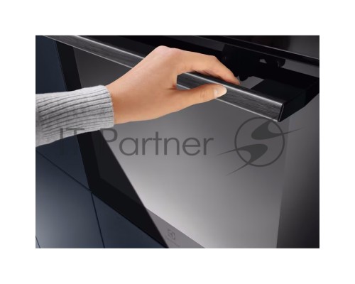 Электрический духовой шкаф Electrolux с конвекцией, приготовление на пару,объем 72 л, утапливаемые переключатели, 10 режимов, автопрограммы, очистка пиролитическая, 3 стекла в дверце, направляющие проволочные + телескопические (1 уровень), термощуп Электрический духовой шкаф Electrolux с конвекцией, приготовление на пару,объем 72 л, утапливаемые переключатели, 10 режимов, автопрограммы, очистка пиролитическая, 3 стекла в дверце, направляющие проволочные + телескопические (1 уровень), термощуп