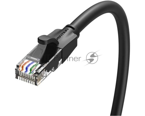 Патч-корд Vention прямой UTP cat.6, RJ45 - 8м. Черный