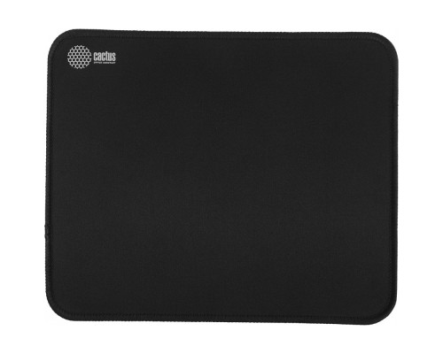 [Кактус коврики] Коврик для мыши Cactus Black черный 300x250x3мм (CS-MPC-D01M)