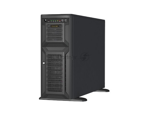 Серверный корпус 8*3.5 swappable HDD tray, 12Gbps BP,single 1200W PSU