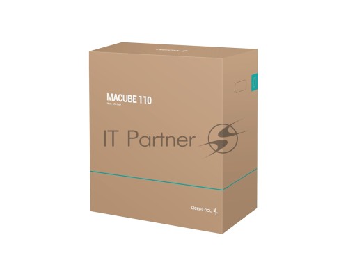 Корпус ПК без блока питания Deepcool Case MACUBE110 BK BR Black