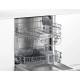 Встраиваемая посудомоечная машина Bosch SMV25AX06E 60 см, 12 комплектов, Serie 2,теплообменник,луч на полу