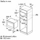 Встраиваемая микроволновая печь Bosch BEL7321B1 900Вт, 5 режимов, кварцевый гриль,инвертер, 21 л, черный, петли слева