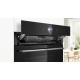 Духовой шкаф Bosch HSG7361B1 Home Connect!! Serie 8, черный, 21 режим + комбинированные режимы, функция приготовление на пару 100%, 4-слойное остекление, 3 цветных текстовых TFT-дисплея 2,5