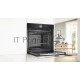 Духовой шкаф Bosch HSG7361B1 Home Connect!! Serie 8, черный, 21 режим + комбинированные режимы, функция приготовление на пару 100%, 4-слойное остекление, 3 цветных текстовых TFT-дисплея 2,5