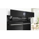 Духовой шкаф Bosch HSG7361B1 Home Connect!! Serie 8, черный, 21 режим + комбинированные режимы, функция приготовление на пару 100%, 4-слойное остекление, 3 цветных текстовых TFT-дисплея 2,5