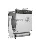 Встраиваемая посудомоечная машина Bosch SMV4EVX01E загрузка на 14 комплектов посуды, электронное управление, 6 программ, 59.8x55x81.5 см, нержавеющая сталь цвет, сушка: с открыванием дверцы/с теплообменником, индикация на полу: луч