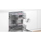 Встраиваемая посудомоечная машина Bosch SMV4EVX01E загрузка на 14 комплектов посуды, электронное управление, 6 программ, 59.8x55x81.5 см, нержавеющая сталь цвет, сушка: с открыванием дверцы/с теплообменником, индикация на полу: луч