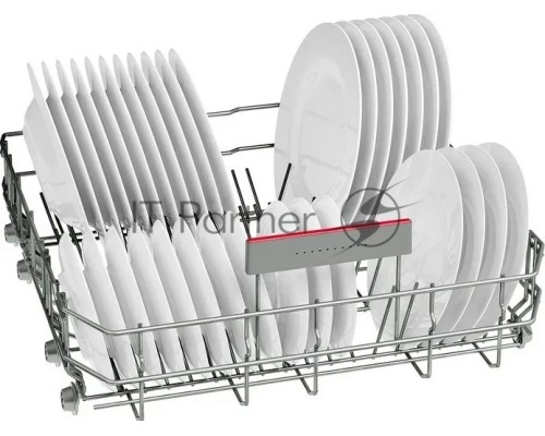 Встраиваемая посудомоечная машина Bosch SMV4EVX01E загрузка на 14 комплектов посуды, электронное управление, 6 программ, 59.8x55x81.5 см, нержавеющая сталь цвет, сушка: с открыванием дверцы/с теплообменником, индикация на полу: луч