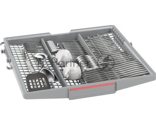 Встраиваемая посудомоечная машина Bosch SMV4EVX01E загрузка на 14 комплектов посуды, электронное управление, 6 программ, 59.8x55x81.5 см, нержавеющая сталь цвет, сушка: с открыванием дверцы/с теплообменником, индикация на полу: луч
