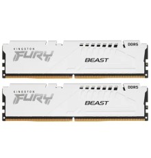 Память DDR5 2x32GB 6000MHz Kingston KF560C36BWEK2-64 Fury Beast RTL Gaming PC5-48000 CL36 DIMM 288-pin 1.35В dual rank с радиатором Ret