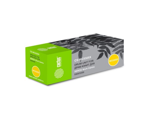 [расходные материалы] Блок фотобарабана Cactus CS-WC5325X 013R00591 черный ч/б:96000стр. для 5325/5330 Xerox